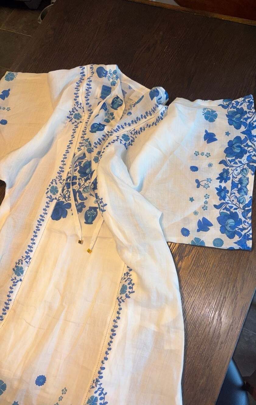 Johnny Was BIANNCA KAFTAN Tunic Dress Size S - Picture 12 of 16